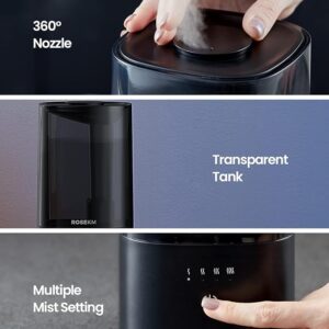 Humidifiers for Bedroom, 2.0L Cool Mist Humidifier for Home