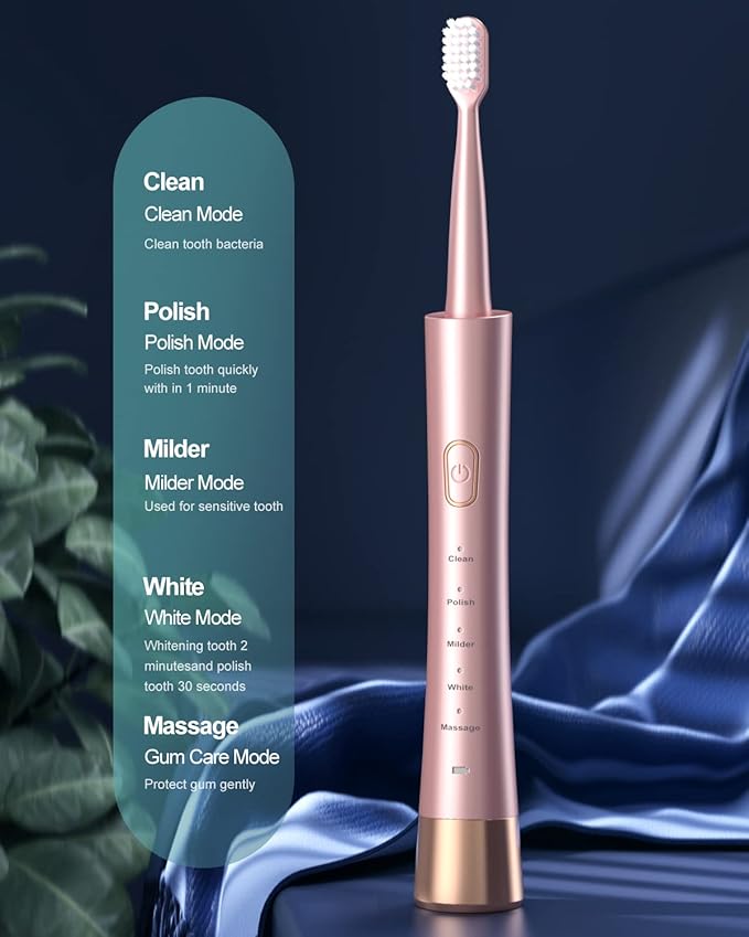 Sonic Electric Toothbrush for Adults