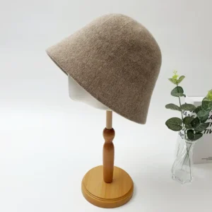 Wool Bucket Hat: Winter Soft Foldable Packable Design