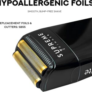 Supreme Trimmer Crunch Lite STF600 | Professional Double Foil Shaver for Men