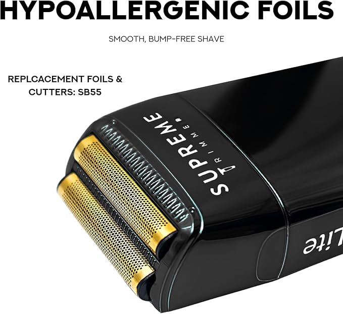 Supreme Trimmer Crunch Lite STF600 | Professional Double Foil Shaver for Men