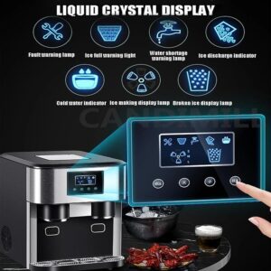 Electric Ice Maker, 3-in-1 Ice Crusher