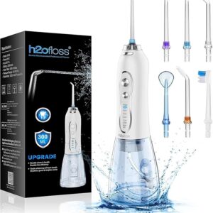 H2ofloss Water Dental Flosser Portable Dental Oral Irrigator