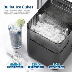 Advwin Ice Maker with Handle