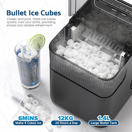 Advwin Ice Maker with Handle