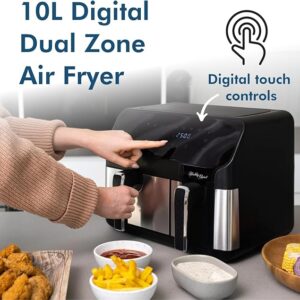 Healthy Choice 10L Digital Dual Zone Air Fryer