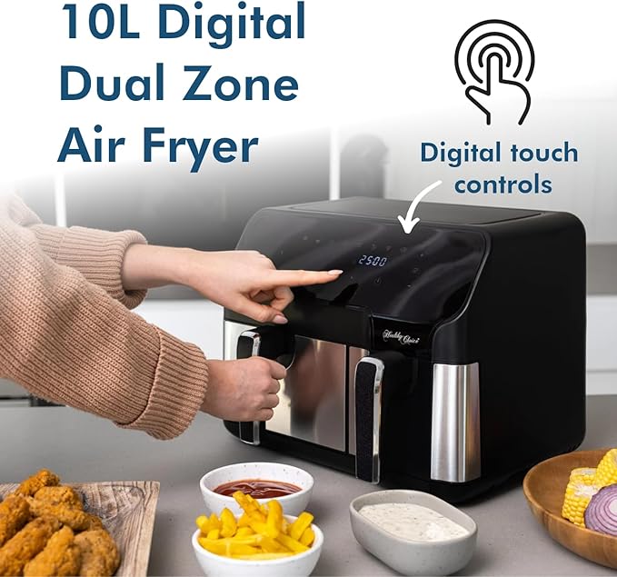 Healthy Choice 10L Digital Dual Zone Air Fryer