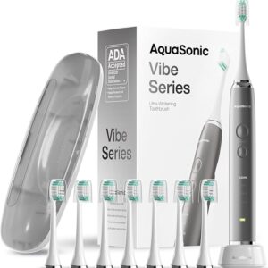Aquasonic Vibe Series Ultra-Whitening Toothbrush