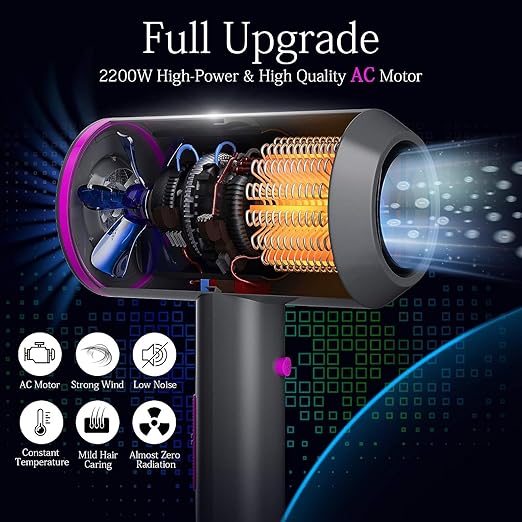 NEWSEE 2200W Professional Hair Dryer