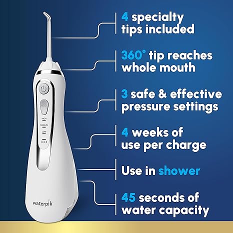 Waterpik Cordless Advanced 2.0 Water Flosser For Teeth