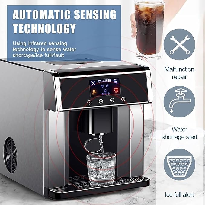 2-in-1 Ice Maker & Cold Water Dispenser