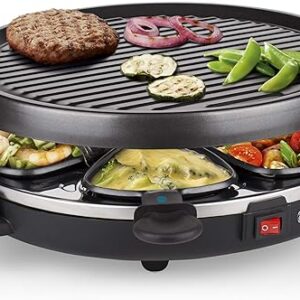 Princess Raclette Grill Party 6 Persoons Zwart