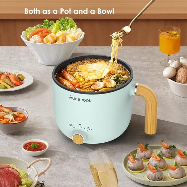 Electric Hot Pot with Steamer